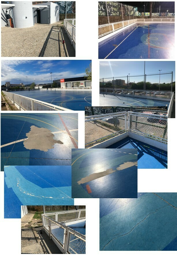 Imatge pels mitjans: Acondicionament i millora de la Pista Poliesportiva Arquitecte Jujol