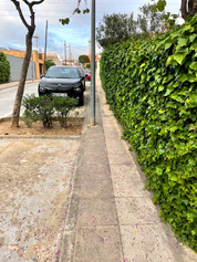 Calles peatonales y mas amplias en Torreblanca.